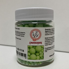 Захарна поръска "Перли" микс - светлозелен - 45гр